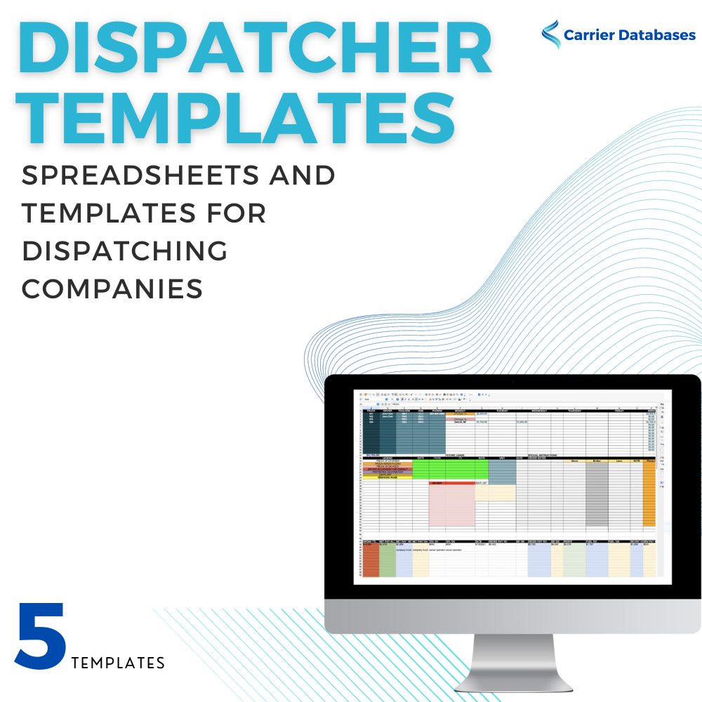 Dispatcher Templates – Downloadable Carrier Databases