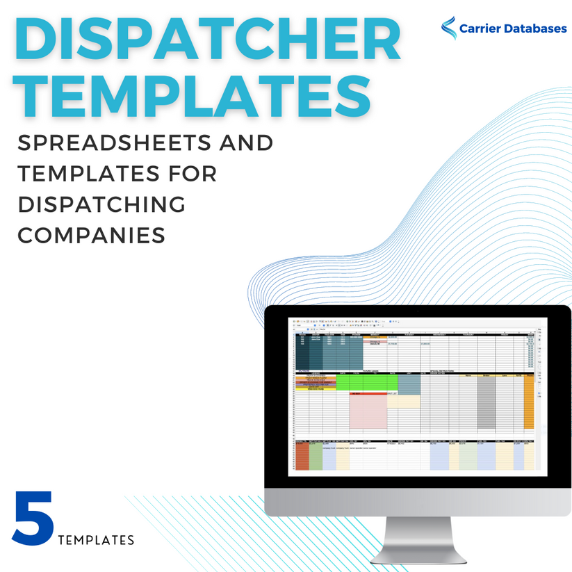 Dispatch Database Design Dispatcher Templates – Downloadable Carrier Databases