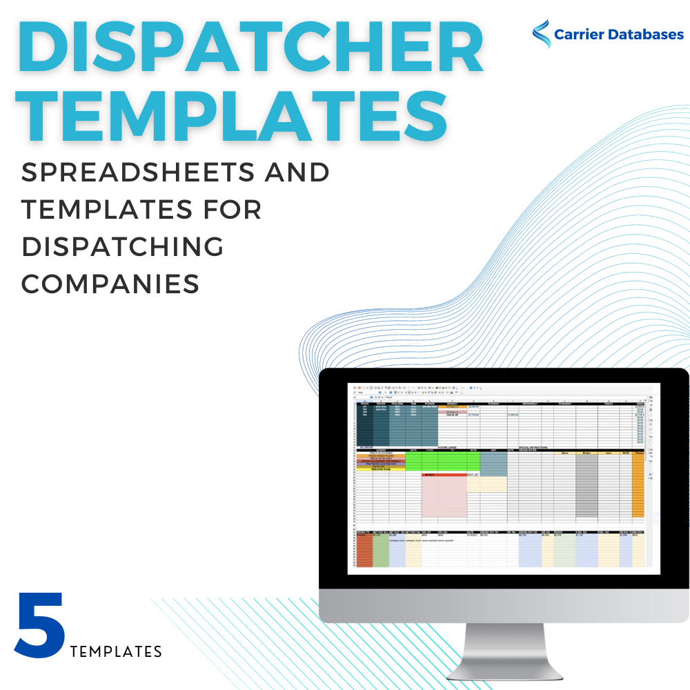 Dispatcher Templates - Carrier Databases Leads