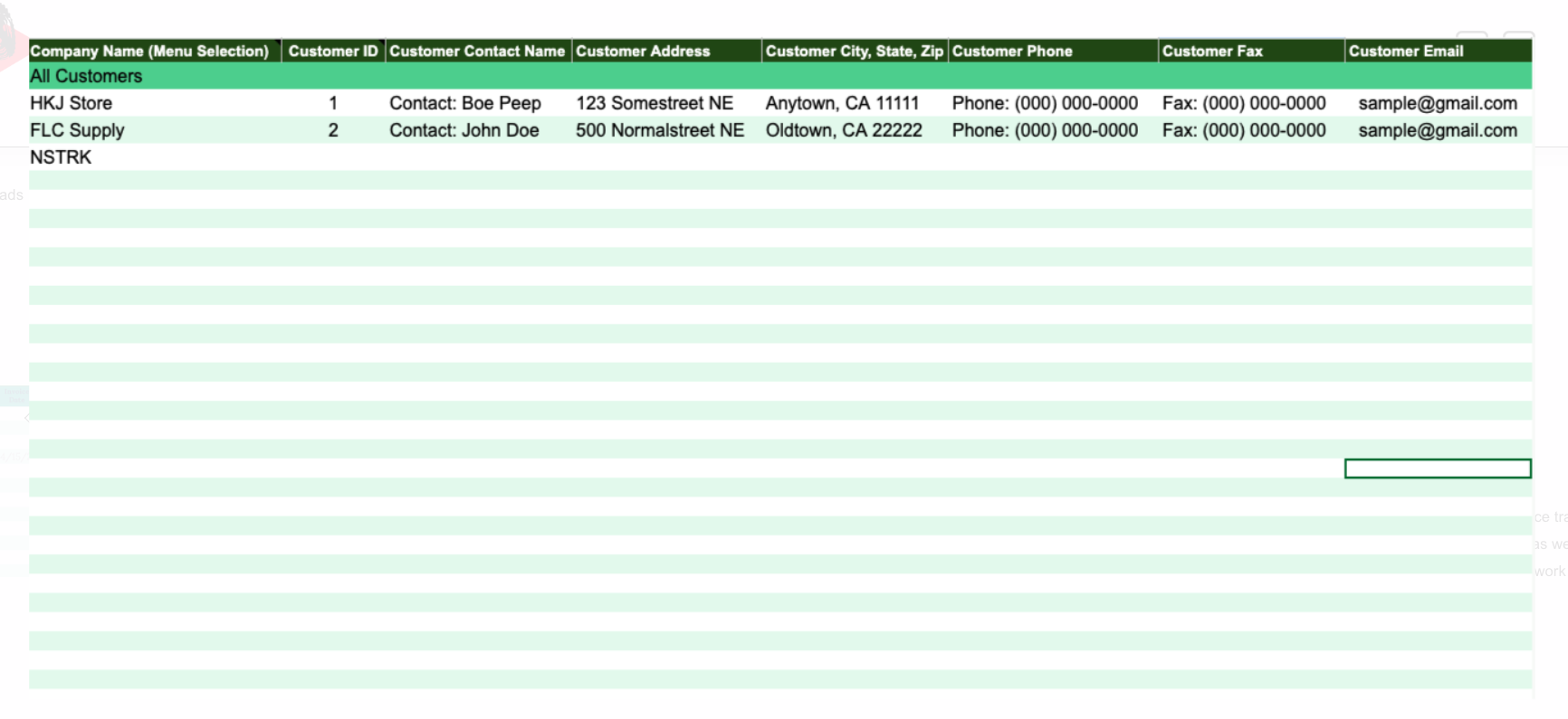 Invoice Tracker Template - For Dispatchers - Carrier Databases Leads