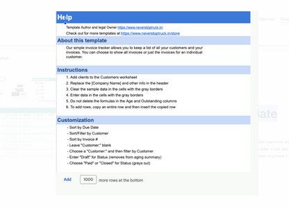 Invoice Tracker Template - For Dispatchers - Carrier Databases Leads