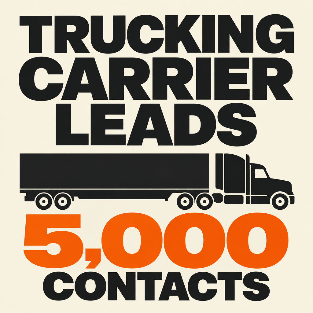 Editorial cover for 5,000 trucking carrier leads with a truck silhouette