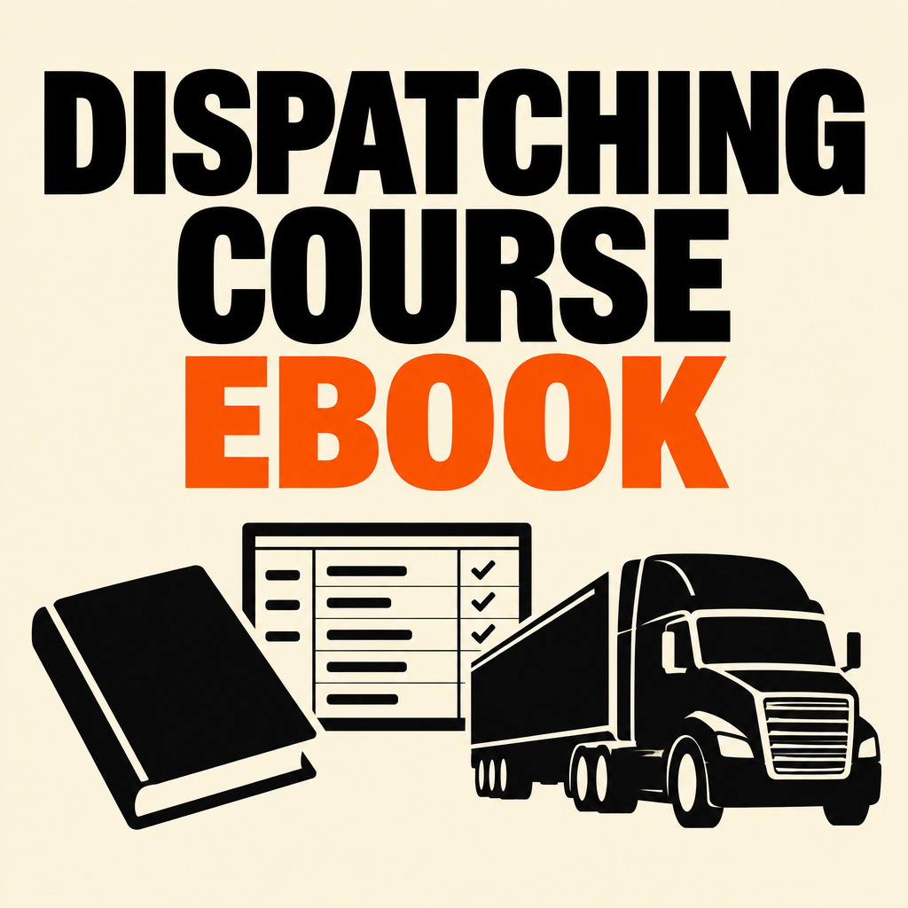 Editorial cover for dispatching course eBook